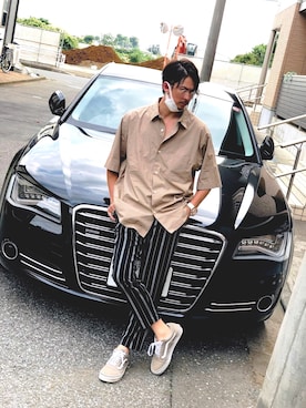 Ryo Yamashitaさん(メンズ・175cm)の夏コーディネート