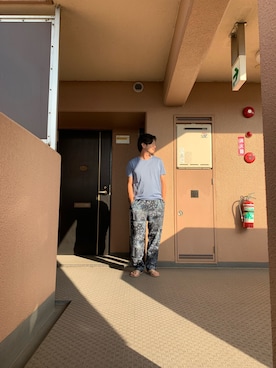 「417 EDIFICE（フォーワンセブンエディフィス）のアイテム（その他パンツ）」を使った、HIROさん（メンズ・164cm）の夏コーディネート