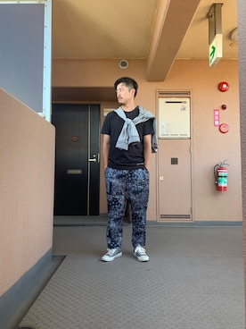 「417 EDIFICE（フォーワンセブンエディフィス）のアイテム（その他パンツ）」を使った、HIROさん（メンズ・164cm）の秋コーディネート