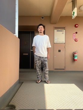 「417 EDIFICE（フォーワンセブンエディフィス）のアイテム（その他パンツ）」を使った、HIROさん（メンズ・164cm）の秋コーディネート