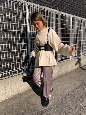 CHIHONさん（レディース・158cm）の春コーディネート