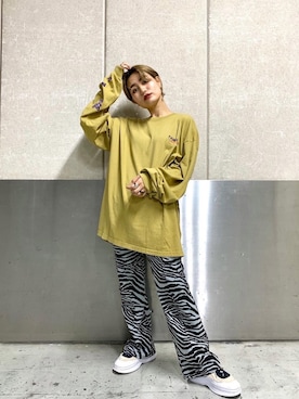 「OBEY」｜CHIHONさん（レディース・158cm）の夏コーディネート