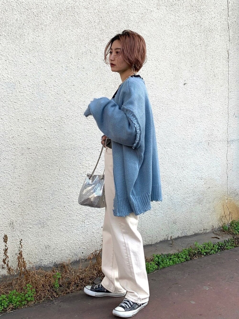 2点おまとめ45R デニムパンツ　ニットセーター 2点おまとめ45R デニムパンツニットセーター