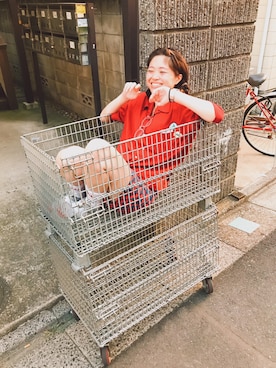 「青文字系」｜ゆびさん（レディース・157cm）の夏コーディネート