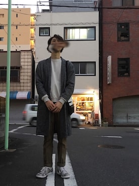 「ハイク」｜みらろまさん（メンズ・183cm）の秋コーディネート