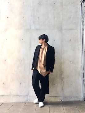 「1年前のアイテム（その他、その他）」を使った、hisaさん（メンズ・171cm）の春コーディネート