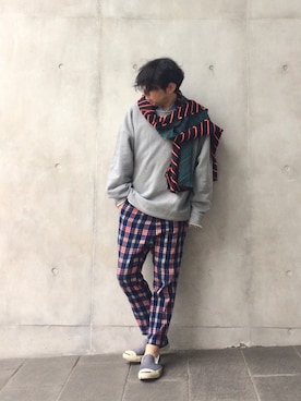 「1年前のアイテム（その他、その他）」を使った、hisaさん（メンズ・171cm）の春コーディネート