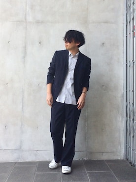 「1年前のアイテム（その他、その他）」を使った、hisaさん（メンズ・171cm）の春コーディネート