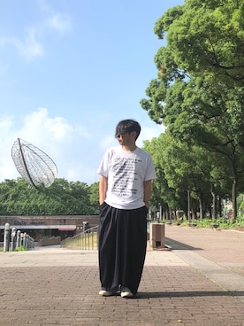 「_のアイテム（その他、その他）」を使った、hisaさん（メンズ・171cm）の夏コーディネート