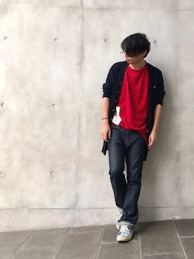 「1年前のアイテム（その他、その他）」を使った、hisaさん（メンズ・171cm）の春コーディネート