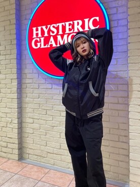 「90'sコーデ」｜「アイテム（ブルゾン）」を使った、SORAさん（レディース・158cm）の冬コーディネート