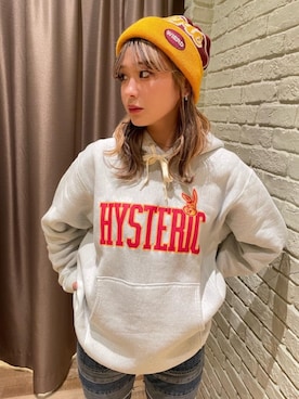 「でにむ」｜「アイテム（ニットキャップ/ビーニー）」を使った、SORAさん（レディース・158cm）の秋コーディネート