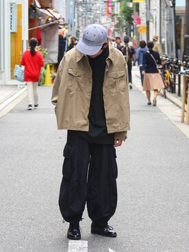 「秋のブラウンスタイル」｜SEIGAさん（メンズ・175cm）の秋コーディネート