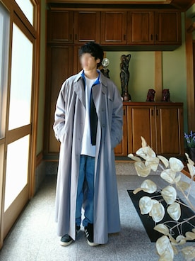 「gallery（ギャラリー）のアイテム」を使った、Yさん（メンズ・170cm）の春コーディネート