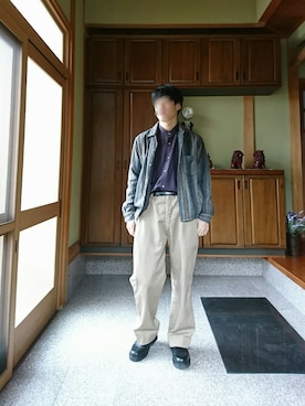 「DADA（ダダ）のアイテム」を使った、Yさん（メンズ・170cm）の冬コーディネート