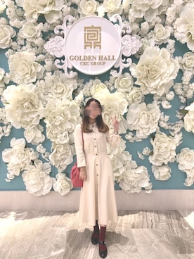 「COACH」｜「アイテム（シャツワンピース）」を使った、kiki_laiさん（レディース・164cm）の冬コーディネート