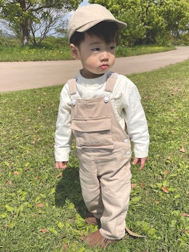 「子供」｜でんぼさん（キッズ・90cm）の春コーディネート