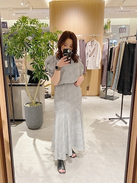 「ESPERANZA（エスペランサ）のアイテム（サンダル）」を使った、𝐒𝐡𝐢𝐧𝐨さん（レディース・150cm）の春コーディネート
