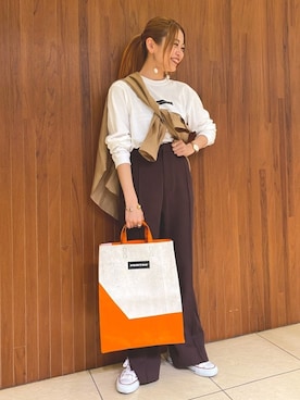 きょんさん（レディース・157cm）の秋コーディネート