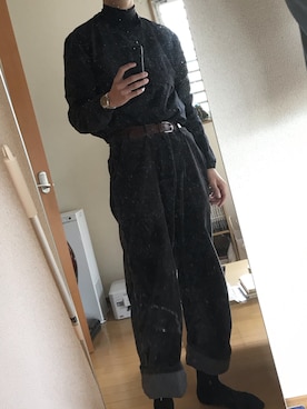 「A.P.C.（アーペーセー）のアイテム（スニーカー）」を使った、😪😪さん（メンズ・176cm）の冬コーディネート