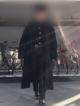 「is-ness（イズネス）のアイテム（チノパンツ）」を使った、わーきさん（メンズ・173cm）の秋コーディネート