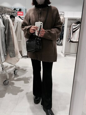 mさん（レディース・161cm）の冬コーディネート