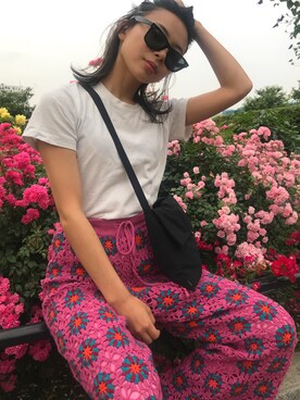 後藤早貴さん（レディース・157cm）の春コーディネート