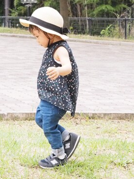 ttssuumm＊*さん（キッズ・80cm）の夏コーディネート