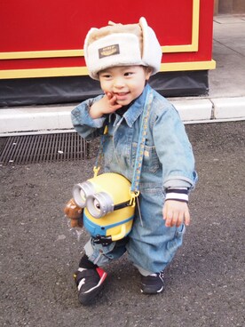 ttssuumm**さん(キッズ・80cm)の冬コーディネート