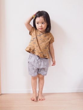 「スワップミートマーケット」｜ttssuumm＊*さん（キッズ・90cm）の夏コーディネート