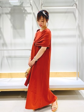 Yossyさん（レディース・163cm）の夏コーディネート