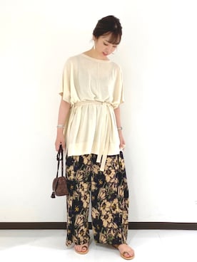 Yossyさん(レディース・163cm)の夏コーディネート