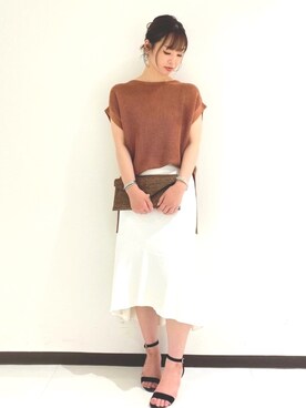 Yossyさん（レディース・163cm）の夏コーディネート