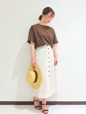 Yossyさん(レディース・163cm)の夏コーディネート