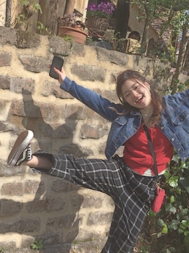 Akari "さん（レディース・157cm）の春コーディネート