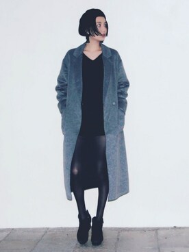 鶴田真梨さんのコーディネート