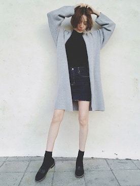 鶴田真梨さんのコーディネート