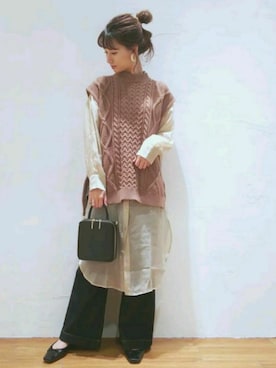 akaneさん（レディース・164cm）の春コーディネート