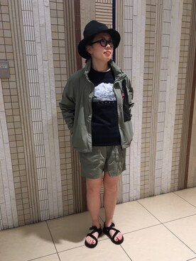 高安さん（レディース・153cm）の春コーディネート