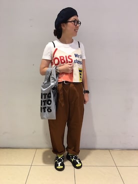 高安さん(レディース・153cm)の夏コーディネート