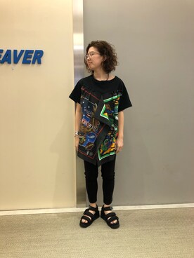 高安さん（レディース・153cm）の春コーディネート