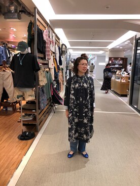 高安さん（レディース・153cm）の春コーディネート