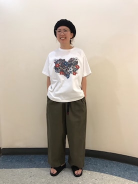 高安さん(レディース・153cm)の夏コーディネート