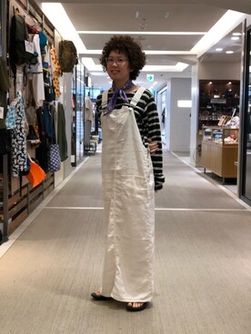 高安さん（レディース・153cm）の夏コーディネート