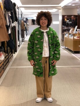 高安さん（レディース・153cm）の秋コーディネート