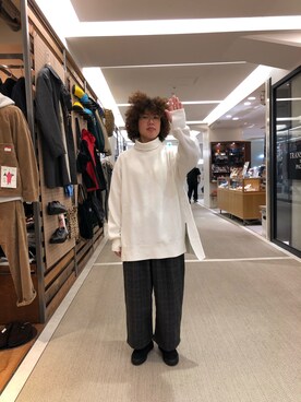 高安さん(レディース・153cm)の秋コーディネート