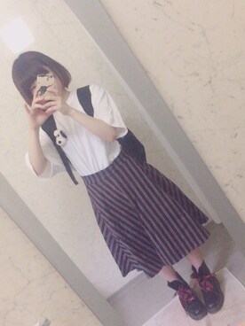 さやかさん（レディース・153cm）の夏コーディネート