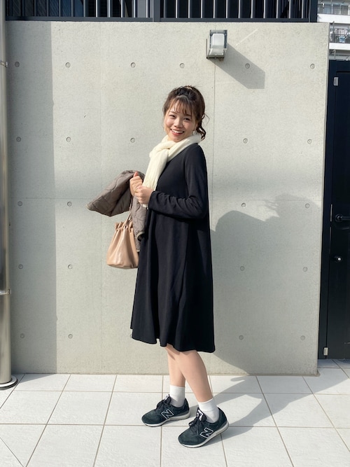 【激安】アース¥9,800→ 黒 ブラック 足長効果 Aラインワンピース S 楽天市場】aラインワンピース（サイズ（S/M/L）S）の通販