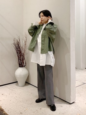 「FORK&SPOON」｜koguさん（レディース・151cm）の冬コーディネート