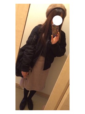 豆大福さん(レディース・144cm)の冬コーディネート